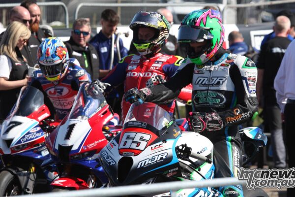 Stuttered start for NW200 as action gets underway on track