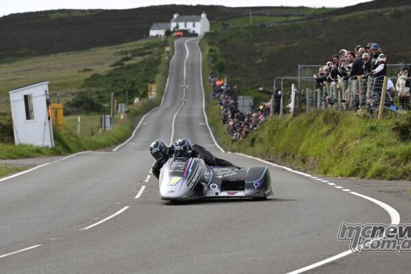 Crowe brothers wrap up dominant Sidecar TT double